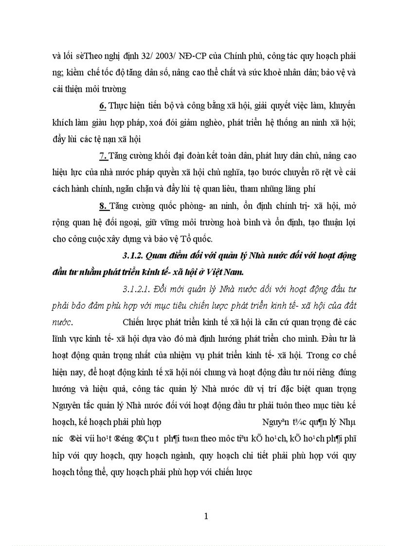 image for page Đổi mới quản lý Nhà nước đối với hoạt động đầ tư ở Việt Nam ( lấy ví dụ ở tỉnh Nam Định