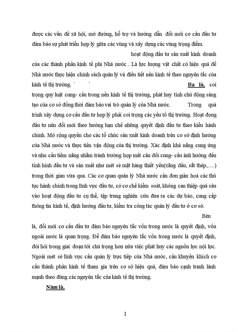 image for page Đổi mới quản lý Nhà nước đối với hoạt động đầ tư ở Việt Nam ( lấy ví dụ ở tỉnh Nam Định