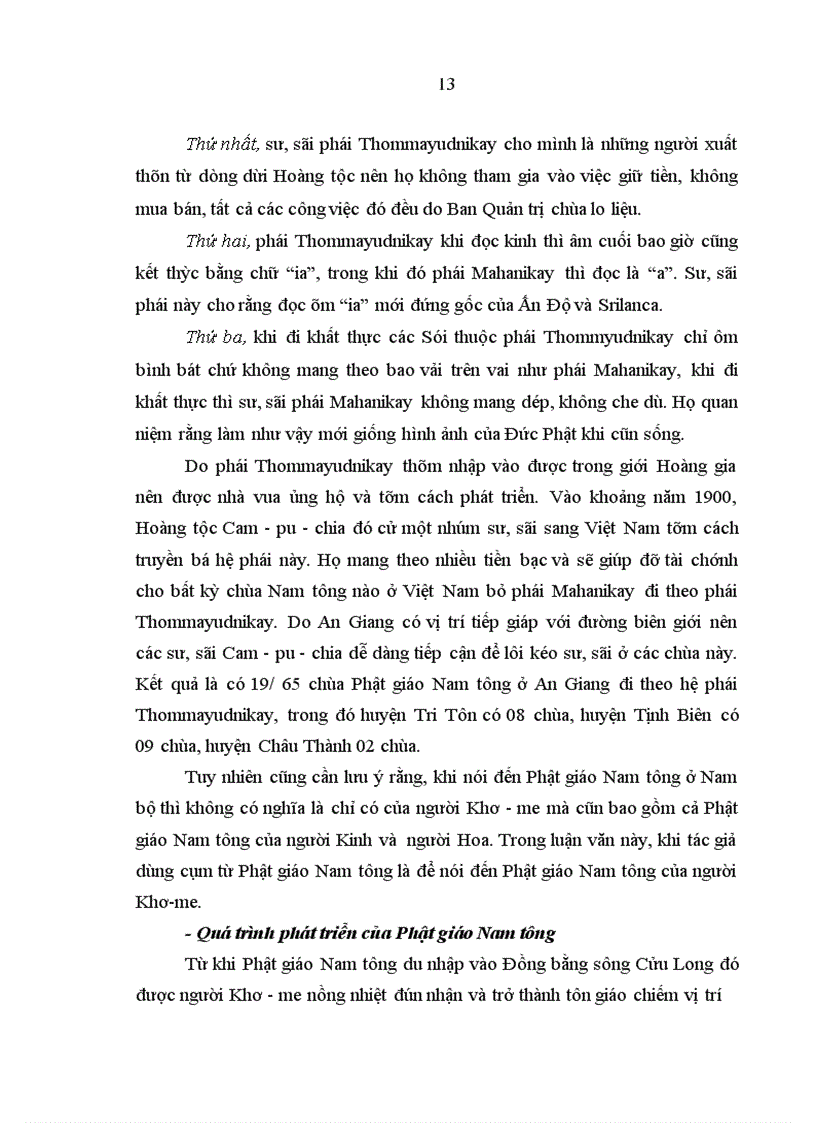 image for page Phật giáo Nam Tông và ảnh hưởng của nó đối với đời sống tinh thần người Khơ-me ở An Giang hiện nay