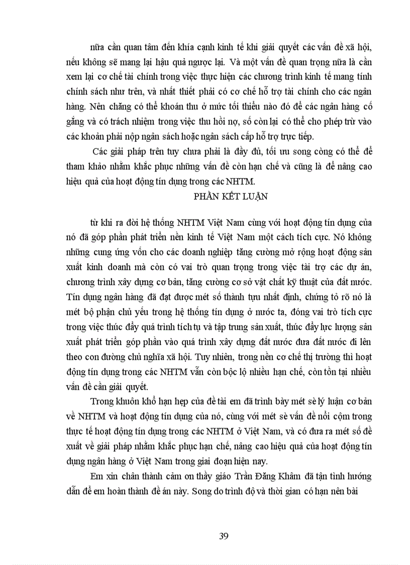 image for page Hoạt động tín dụng của hệ thống ngân hàng thương mại Việt Nam trong giai đoạn hiện nay