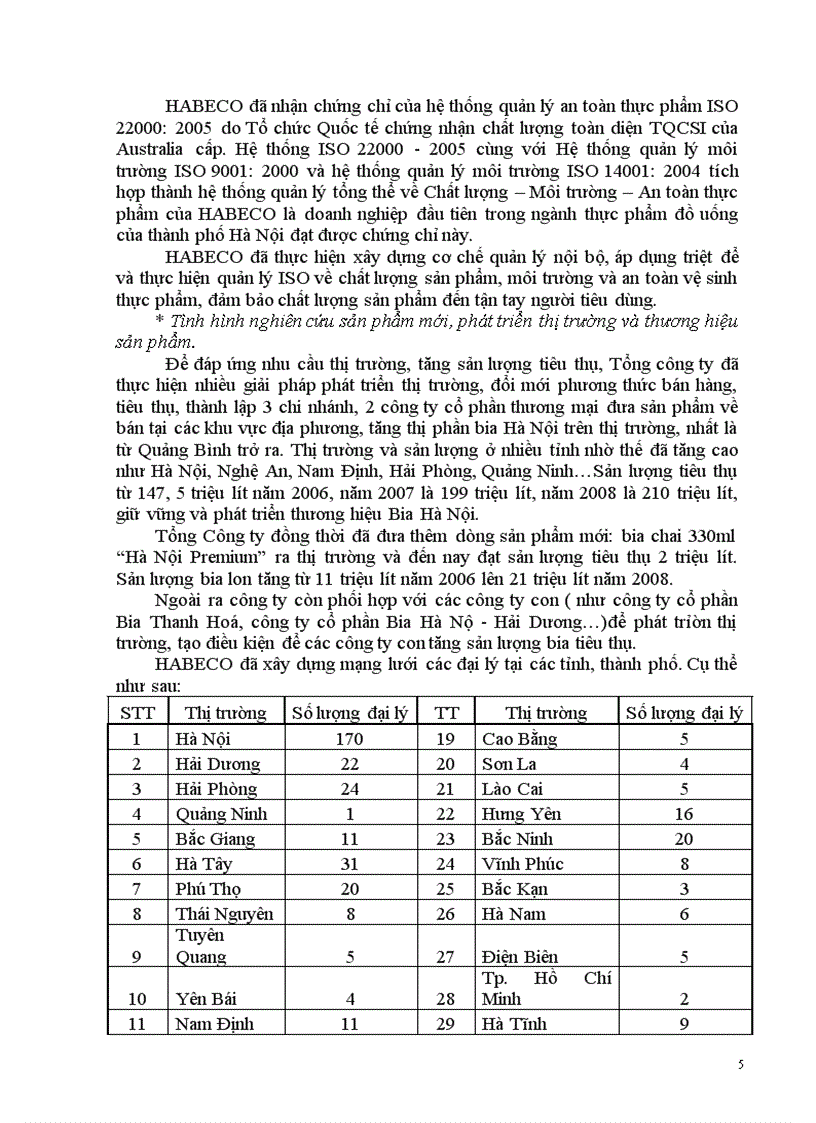 image for page Hoạt động sản xuất kinh doanh và các hoạt động quản trị nhân lực tại Tổng công ty Bia - Rượu- NGK Hà Nội