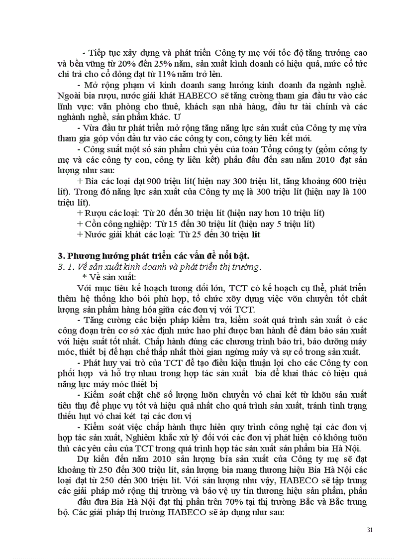 image for page Hoạt động sản xuất kinh doanh và các hoạt động quản trị nhân lực tại Tổng công ty Bia - Rượu- NGK Hà Nội