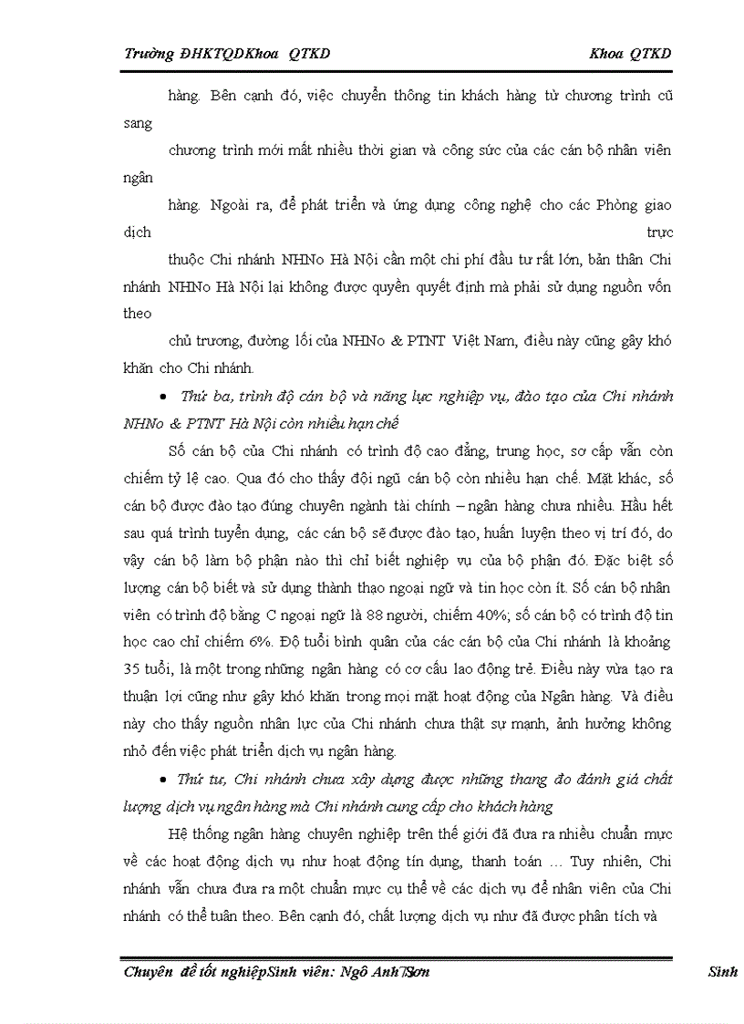 image for page Một số giải pháp nhằm phát triển các dịch vụ tại Chi nhánh Ngân hàng Nông nghiệp và Phát triển nông thôn Hà Nội
