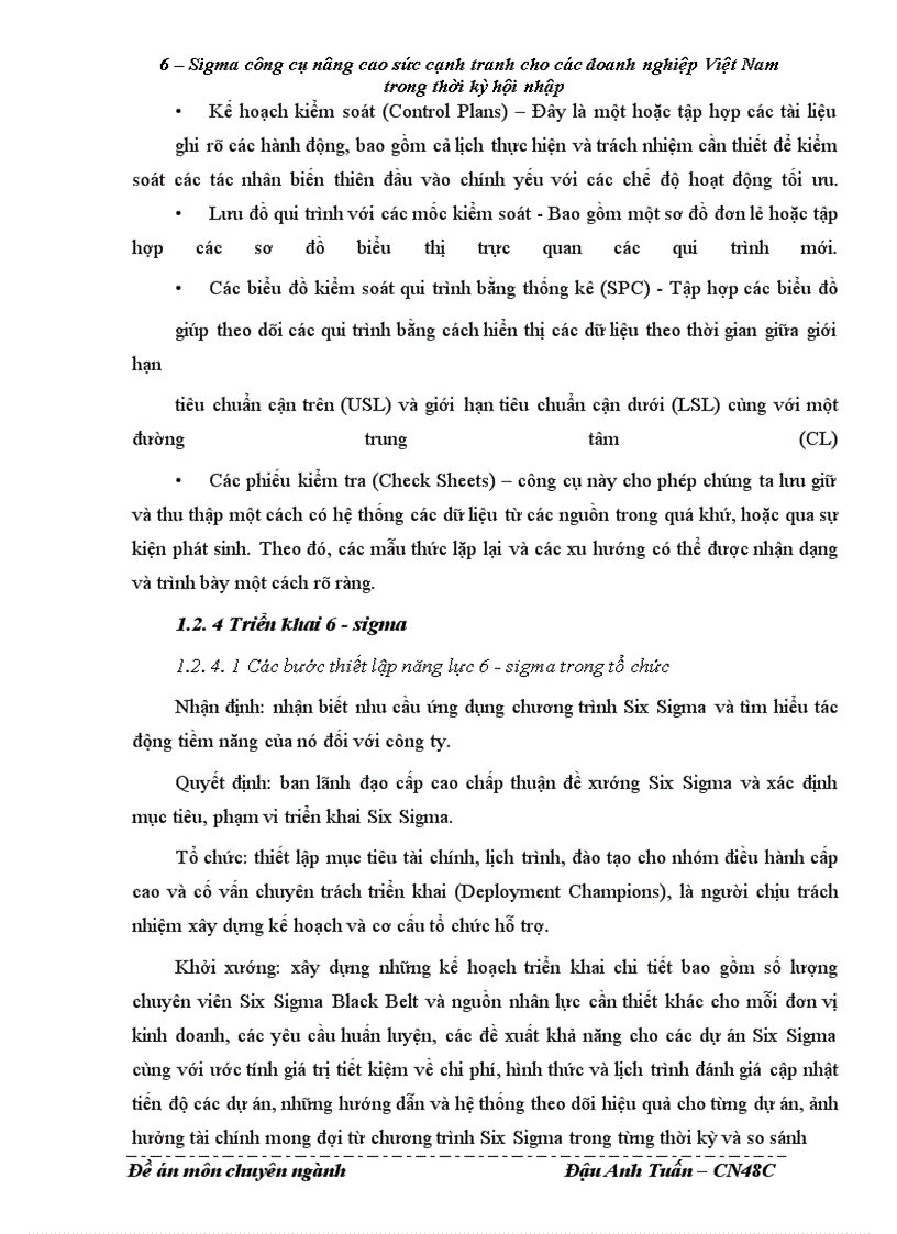 image for page 6-sigma, công cụ nâng cao sức cạnh tranh cho các doanh nghiệp Việt Nam trong thời kỳ hội nhập