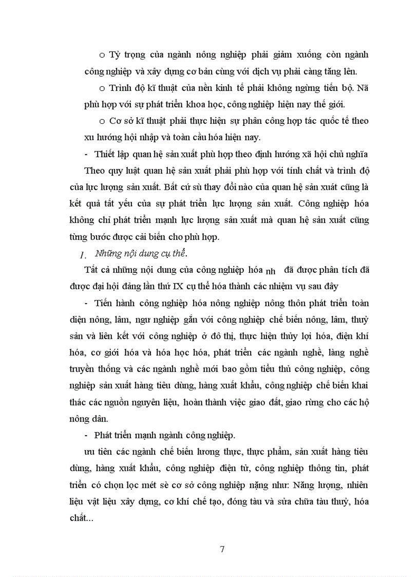 image for page Vấn đề công nghiệp hóa – hiện đại hóa nền kinh tế Việt nam trong điều kiện hội nhập nền kinh tế quốc tế hiện nay