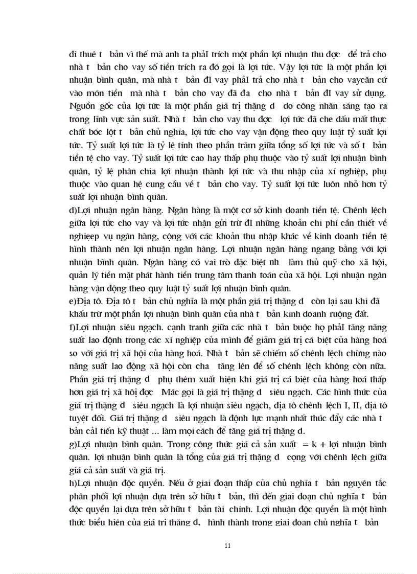 image for page Những vấn đề cơ bản về lợi nhuận, vai trò của lợi nhuận trong cơ chế thị trường