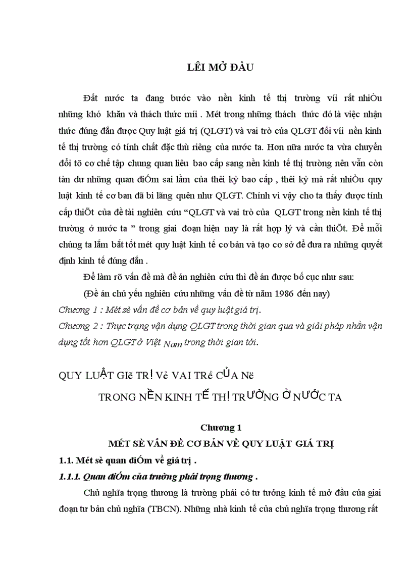 image for page Quy luật giá trị và vai trò của Quy luật giá trị trong nền kinh tế thị trường ở nước ta