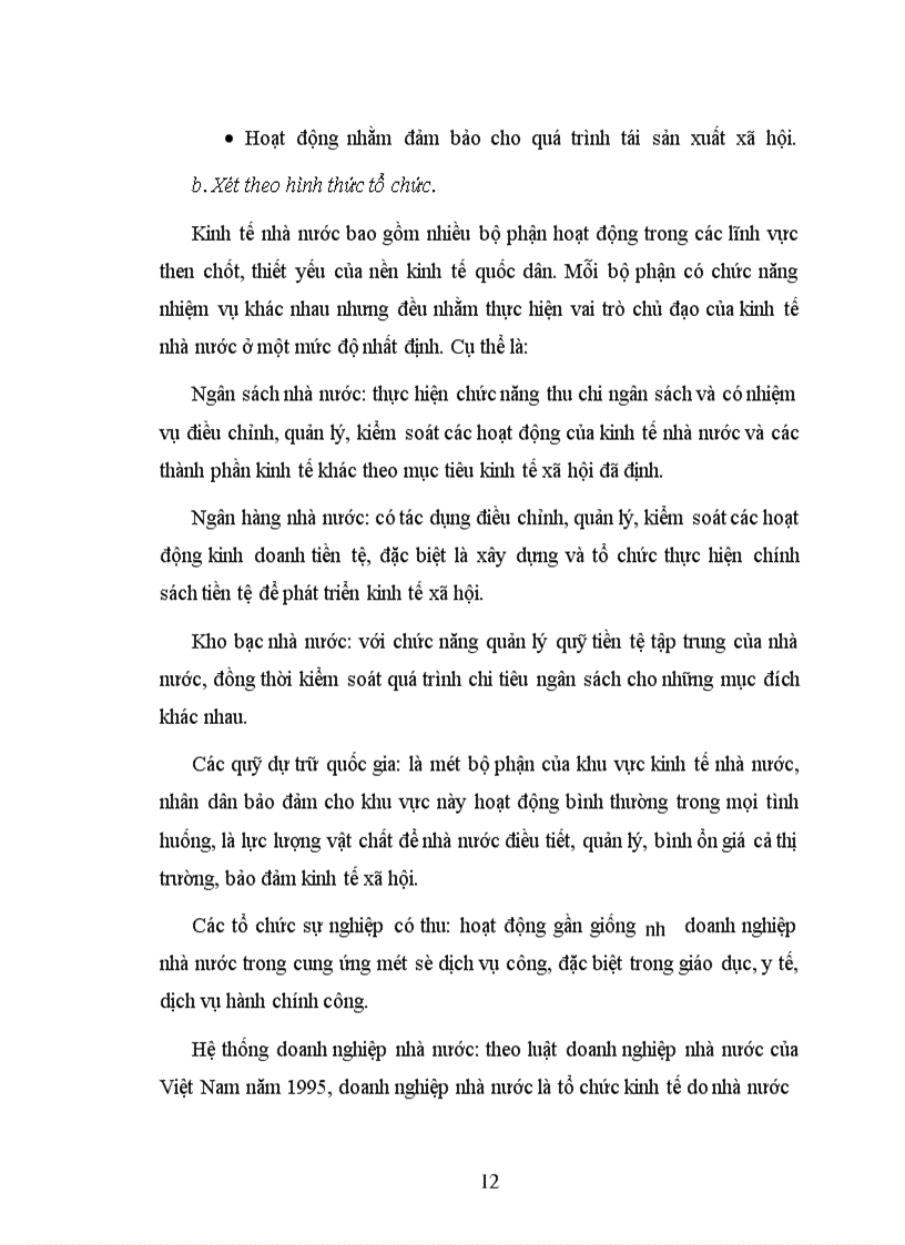 image for page Kinh tế nhà nước và vai trò chủ đạo của nó trong nền kinh tế thị trường định hướng xã hội chủ nghĩa ở Việt Nam ta hiện nay