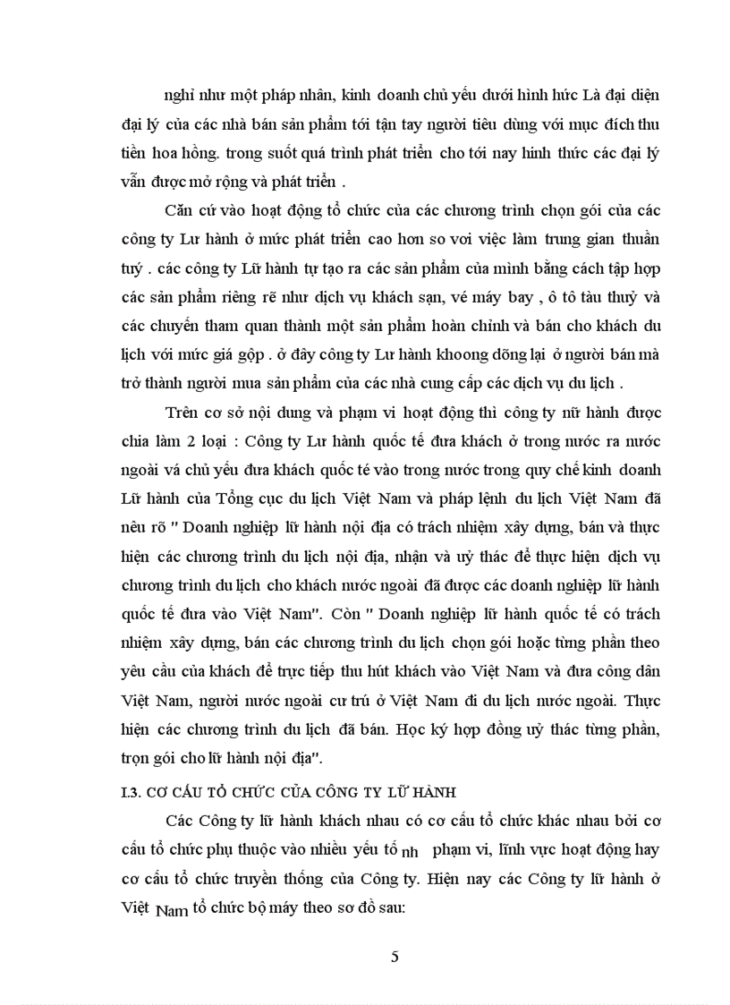 image for page Thực trạng hoạt động: Nghiên cứu thị trường - xây dựng tổ chức thực hiện chương trình du lịch tại Công ty thương mại du lịch Việt Mỹ