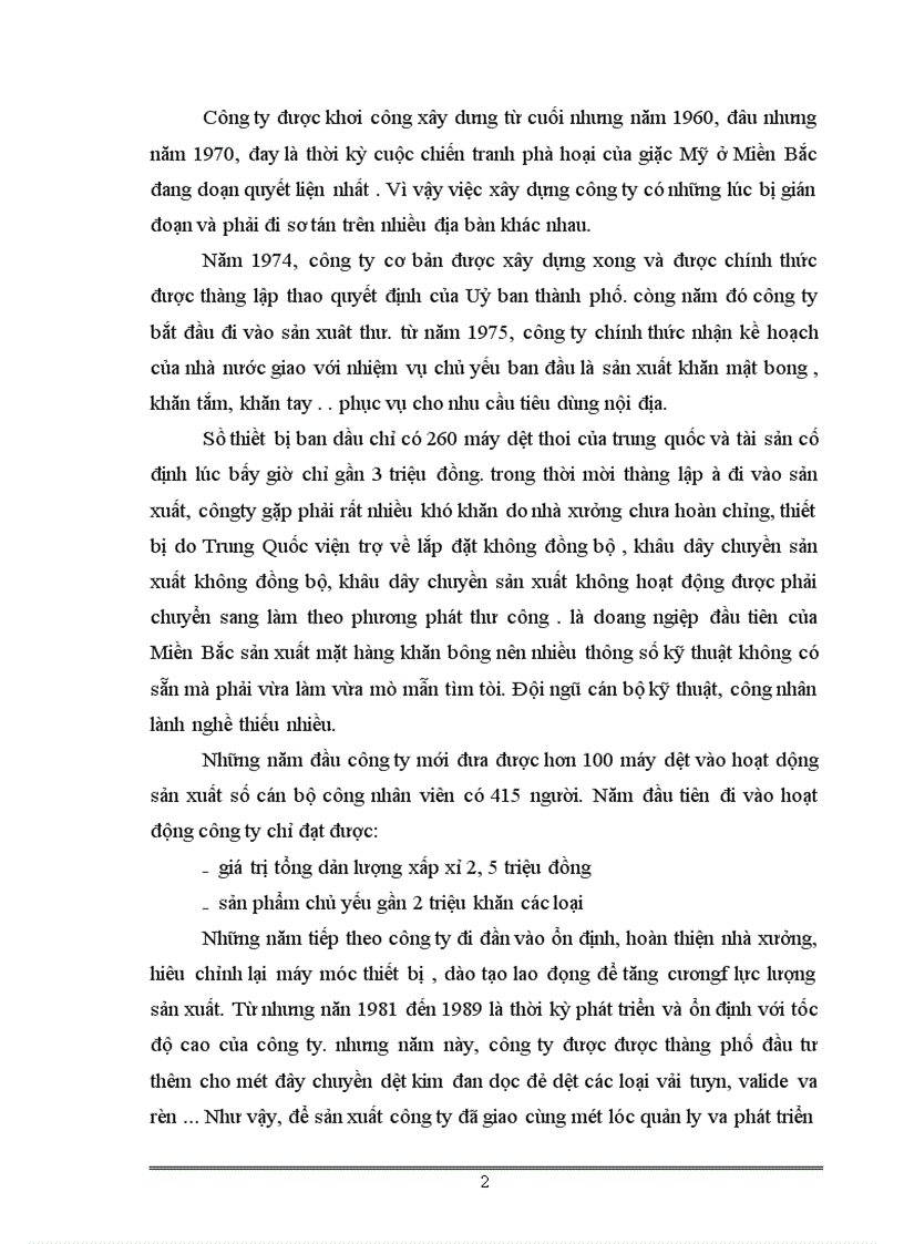 image for page Công ty dệt minh khai hà nội