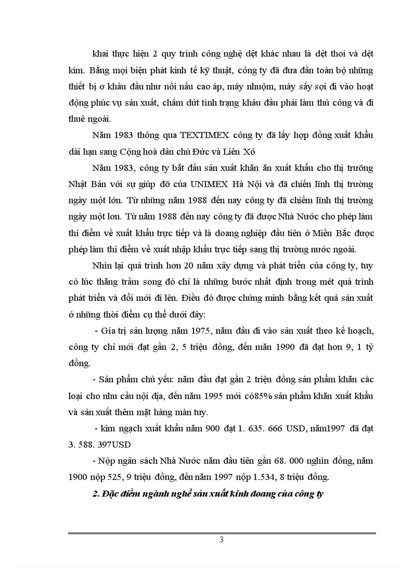 image for page Công ty dệt minh khai hà nội