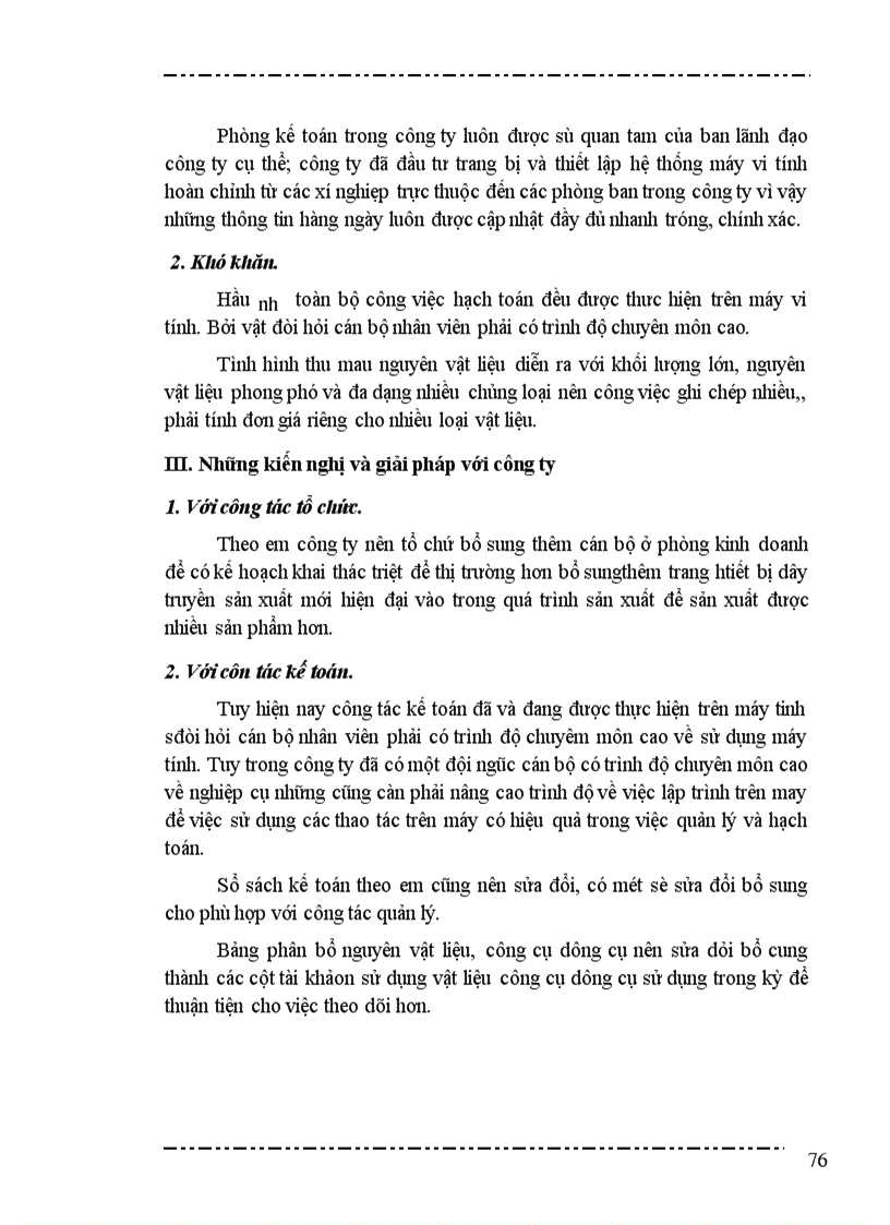 image for page Công tác hạch toán kế toán: “Nguyên vật liệu - Công cụ dụng cụ ” ở công ty Bê Tông xây dựng - Hà Nội
