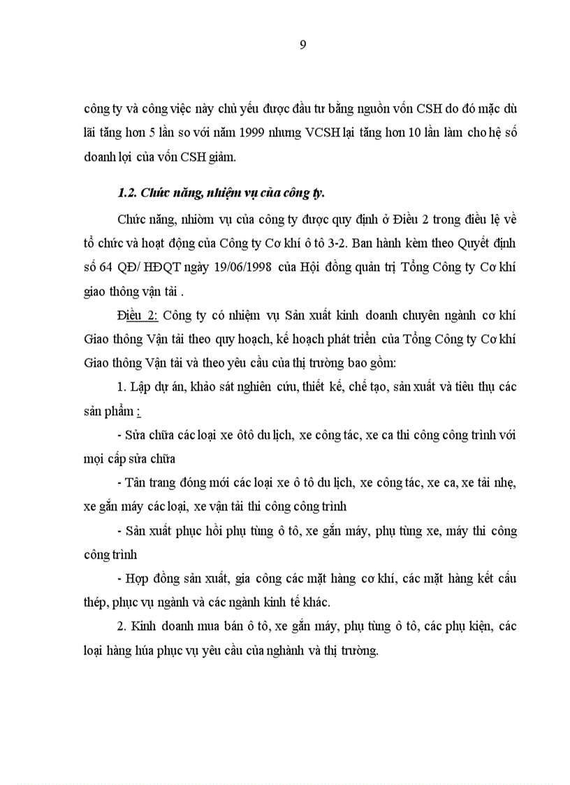 image for page Một số ý kiến nhận xét và đánh giá về công tác kế toán tại công ty cơ khí ô tô