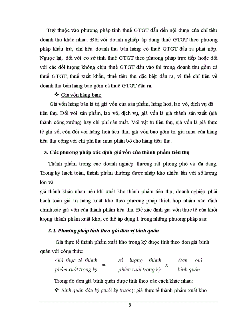 image for page Hạch toán tiêu thụ thành phẩm và xác định kết quả tiêu thụ trong doanh nghiệp sản xuất.