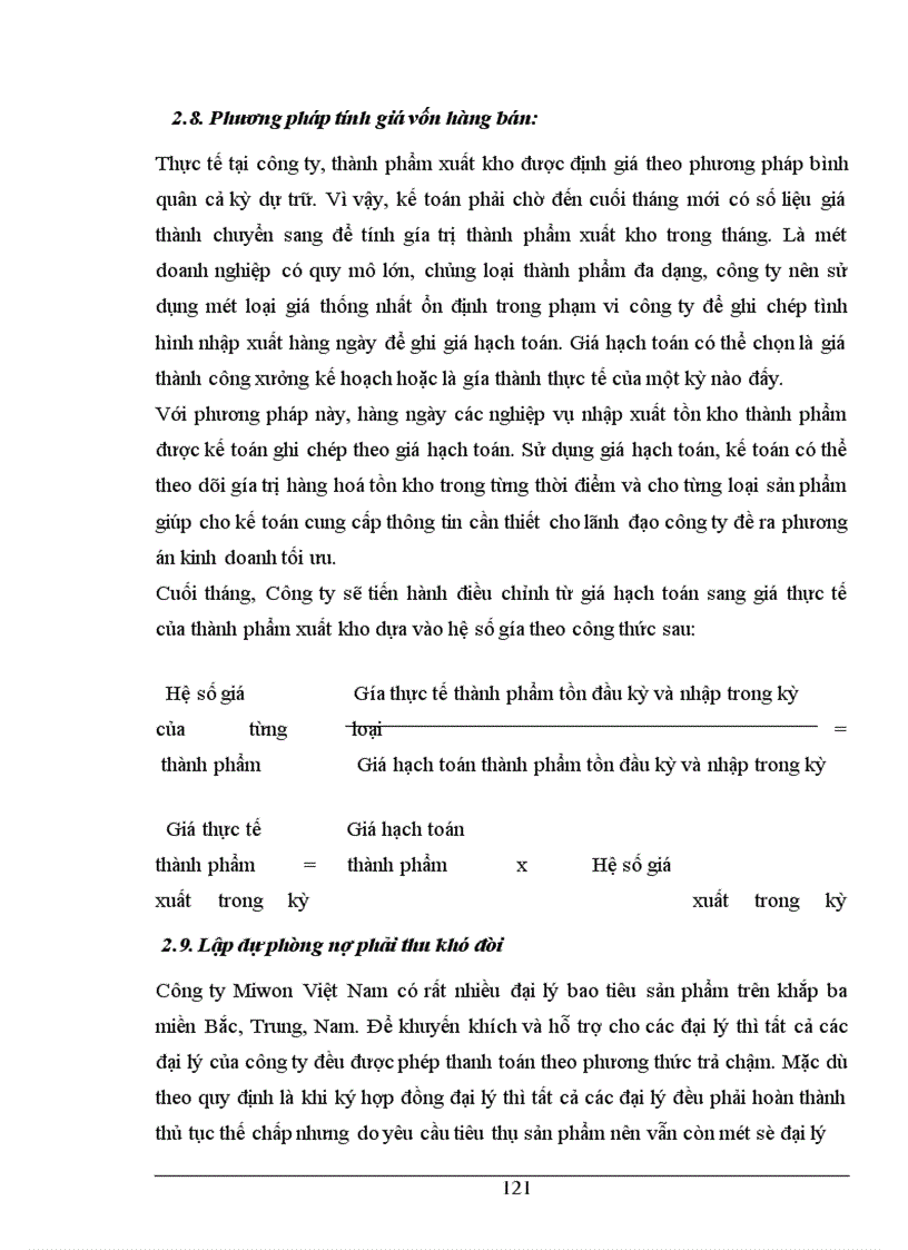 image for page Hạch toán tiêu thụ thành phẩm và xác định kết quả tiêu thụ trong doanh nghiệp sản xuất.