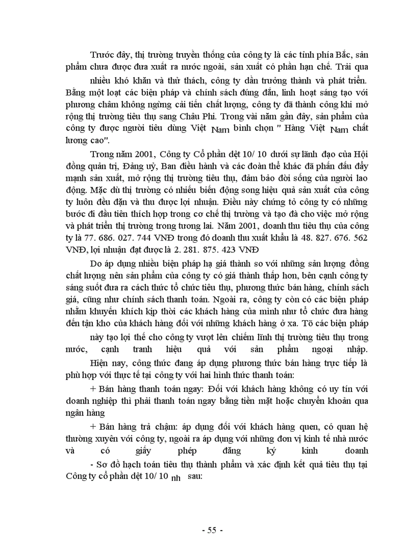 image for page Lý luận chung về hạch toán tiêu thụ thành phẩm và xác định kết quả tiêu thụ thành phẩm trong các doanh nghiệp sản xuất