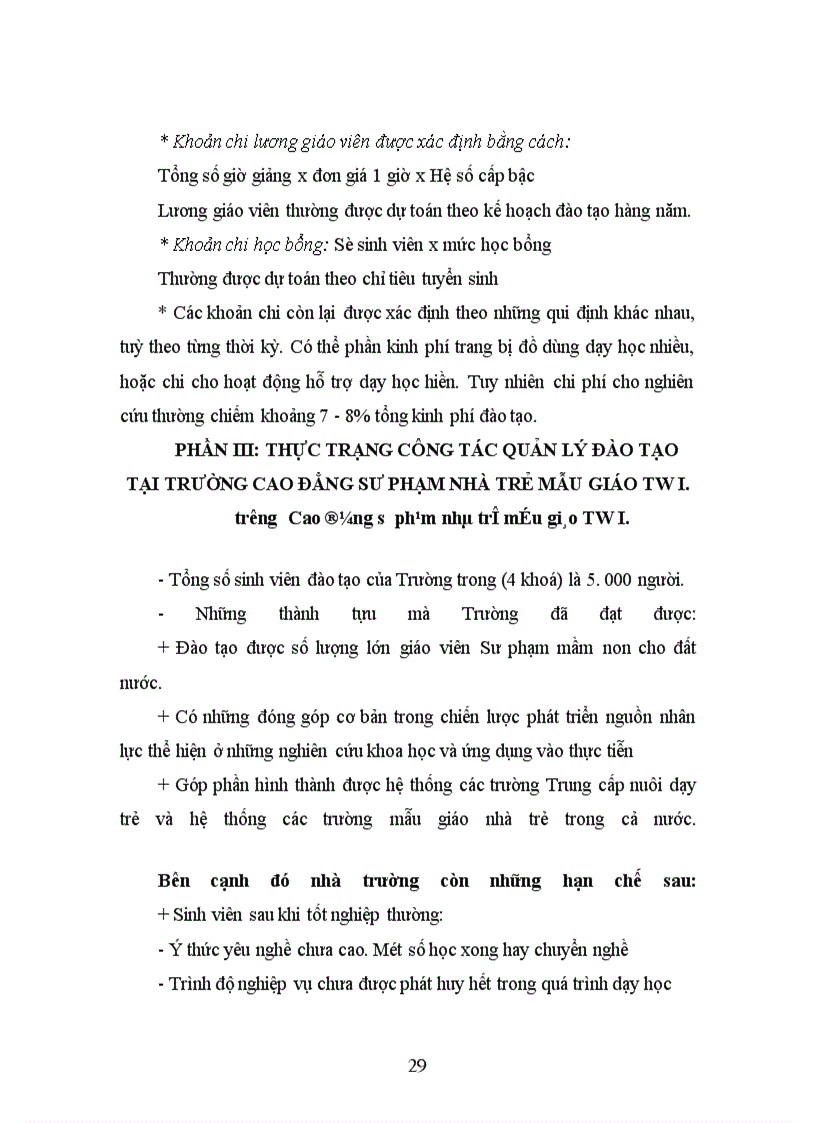 image for page Quá trình hình thành và phát triển của Trường Cao đẳng Sư phạm nhà trẻ mẫu giáo Trung ương I