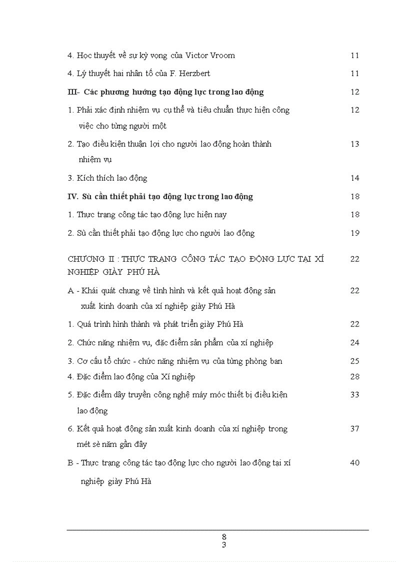 image for page Hoàn thiện công tác tạo động lực cho nguời lao động tại Xí nghiệp Giày Phú Hà