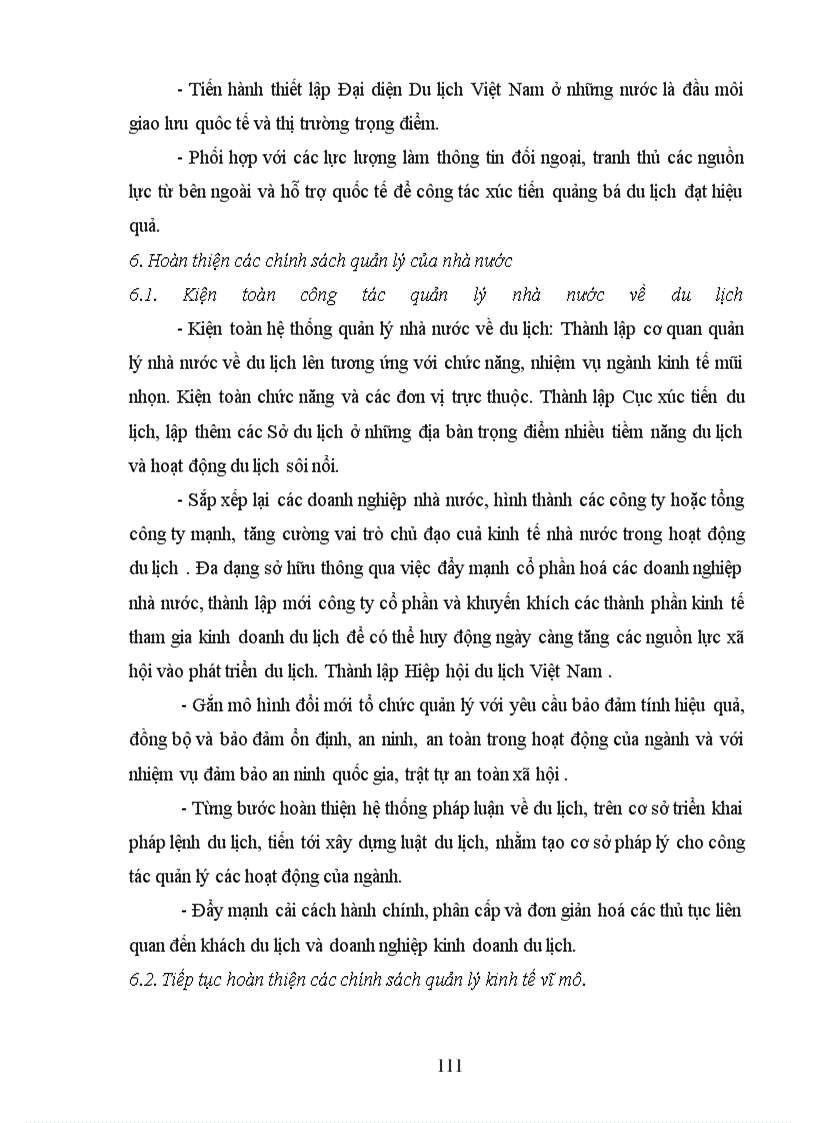 image for page Giải pháp để nâng cao lợi thế của du lịch Việt Nam