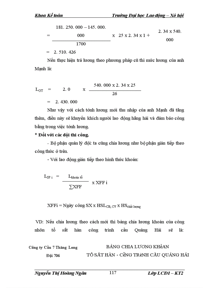 image for page Hoàn thiện kế toán tiền lương và các khoản trích theo lương tại Công ty Cầu 7 Thăng Long