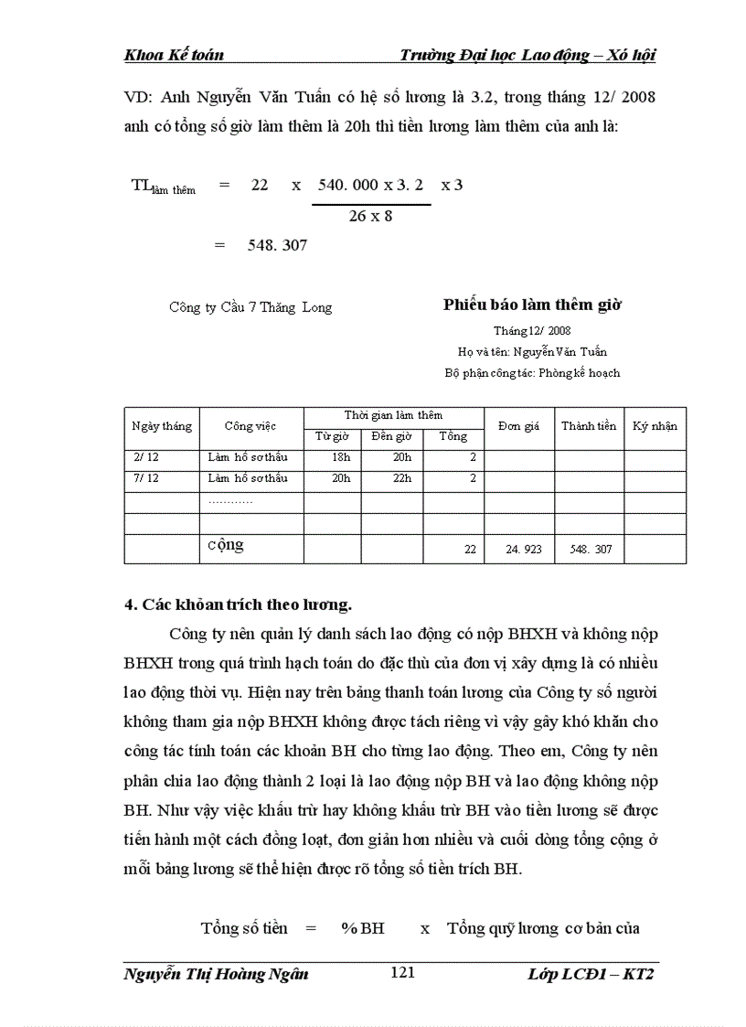 image for page Hoàn thiện kế toán tiền lương và các khoản trích theo lương tại Công ty Cầu 7 Thăng Long