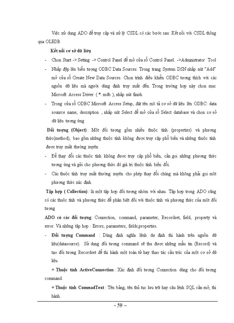 image for page Thiết kế CSDL