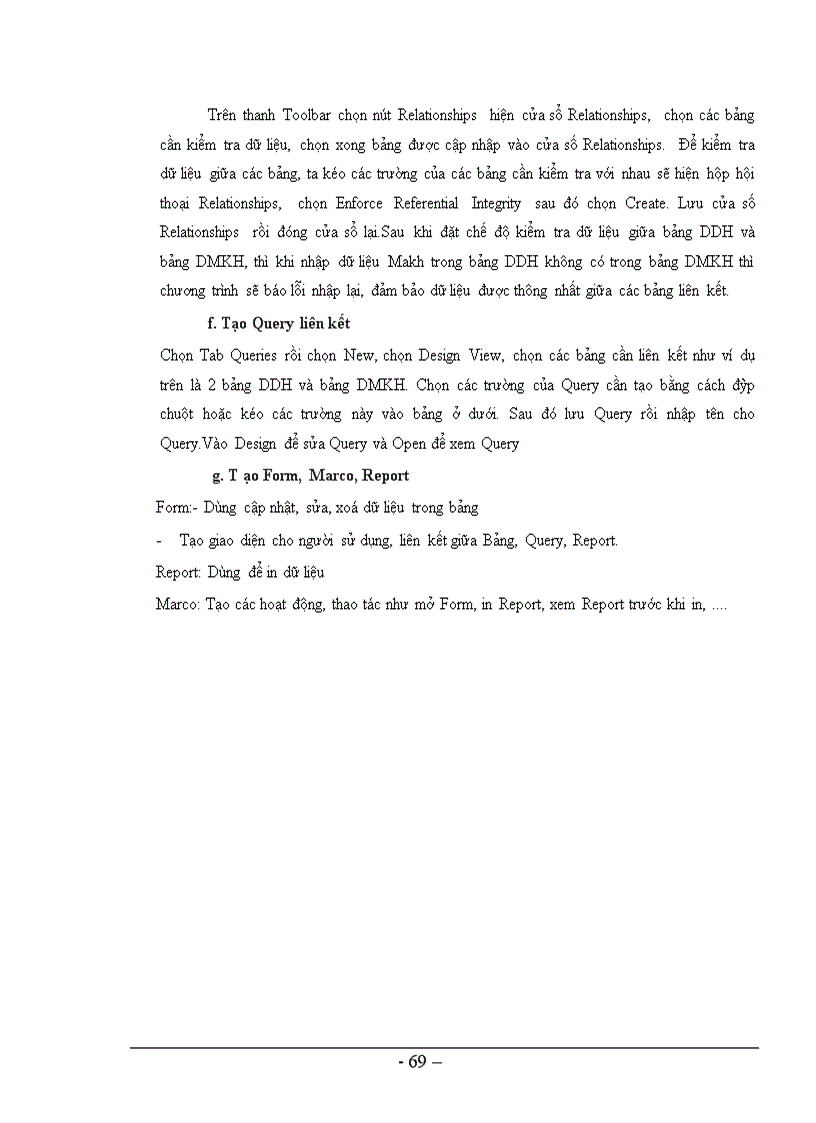 image for page Thiết kế CSDL