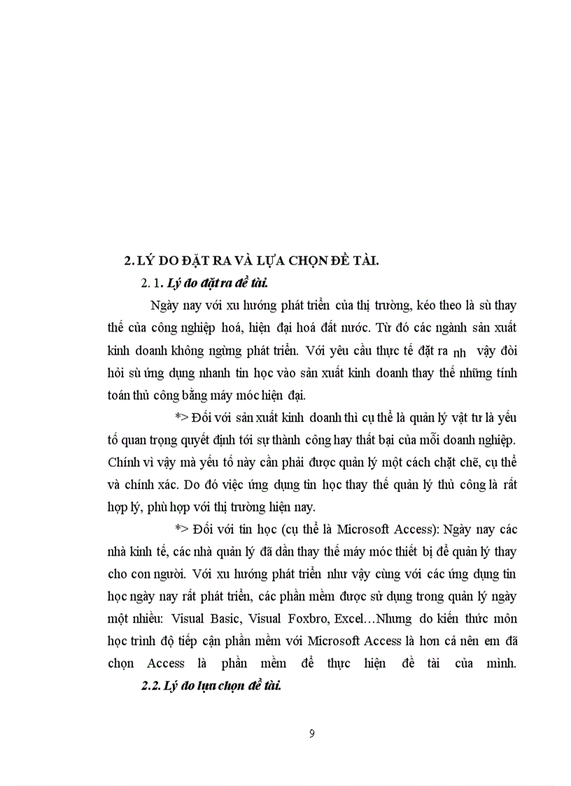 image for page Phân tích và thiết kế hệ thống quản lý vật tư tại xí nghiệp Chiến Thắng