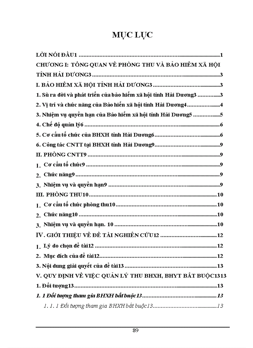 image for page Xây dựng hệ thống thông tin hỗ trợ công tác quản lý thu BHXH – BHYT bắt buộc tại BHXH tỉnh Hải Dương