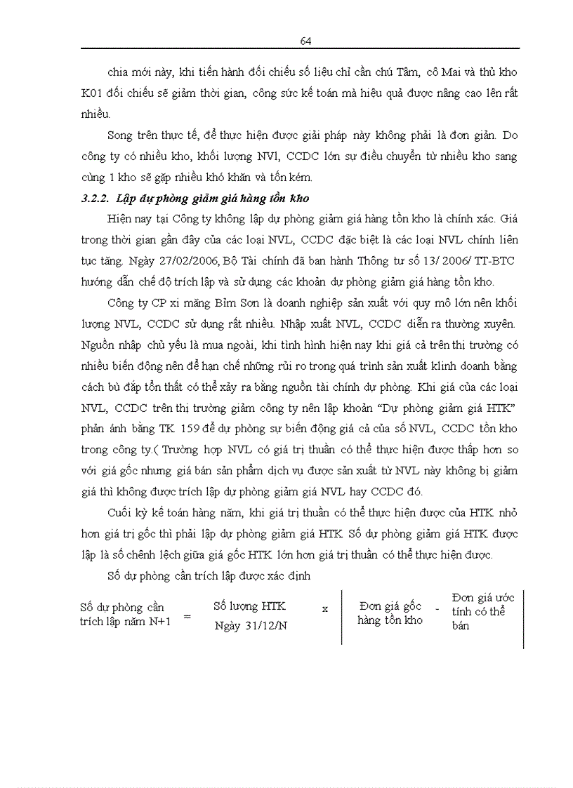 image for page Hoàn thiện kế toán nguyên vật liệu, công cụ dụng cụ tại Công ty Cổ phần Xi măng Bỉm Sơn