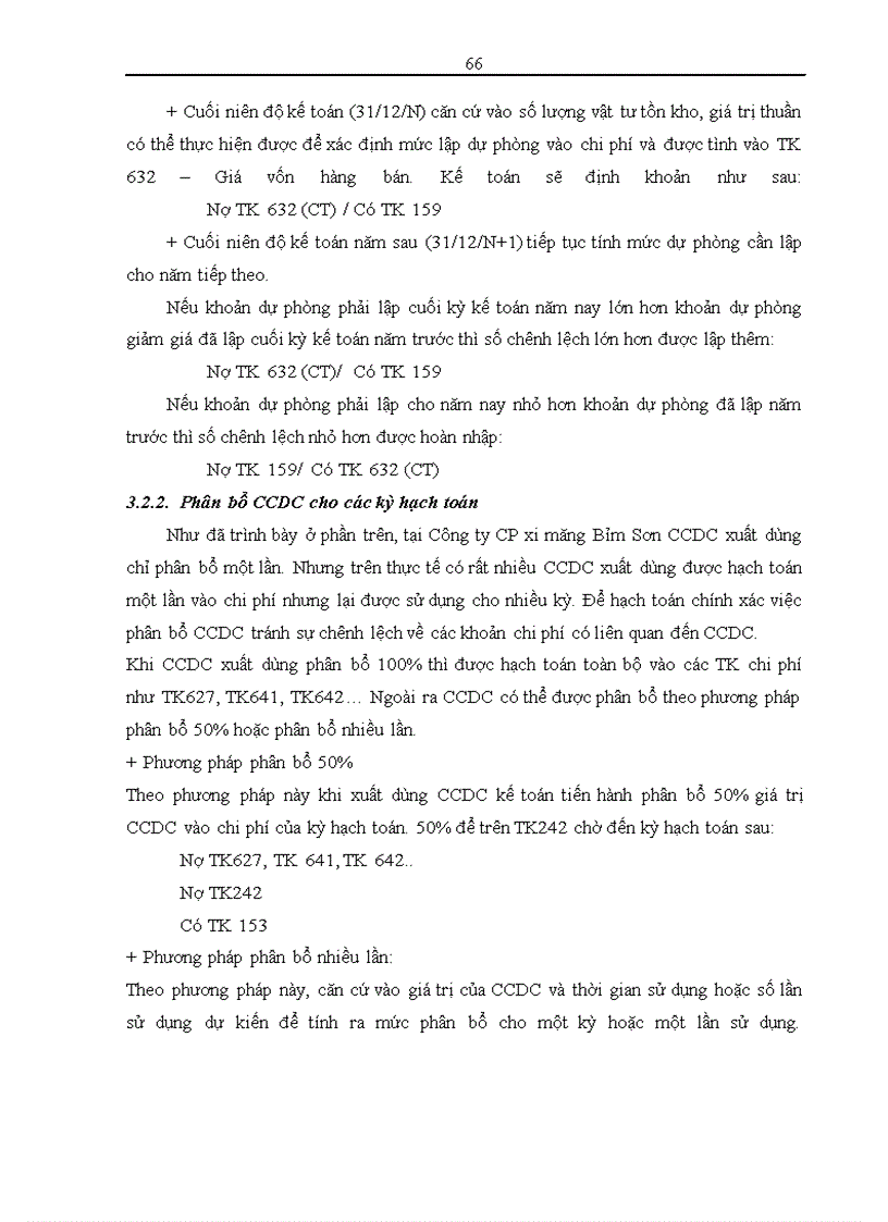 image for page Hoàn thiện kế toán nguyên vật liệu, công cụ dụng cụ tại Công ty Cổ phần Xi măng Bỉm Sơn