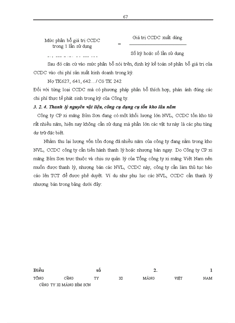 image for page Hoàn thiện kế toán nguyên vật liệu, công cụ dụng cụ tại Công ty Cổ phần Xi măng Bỉm Sơn