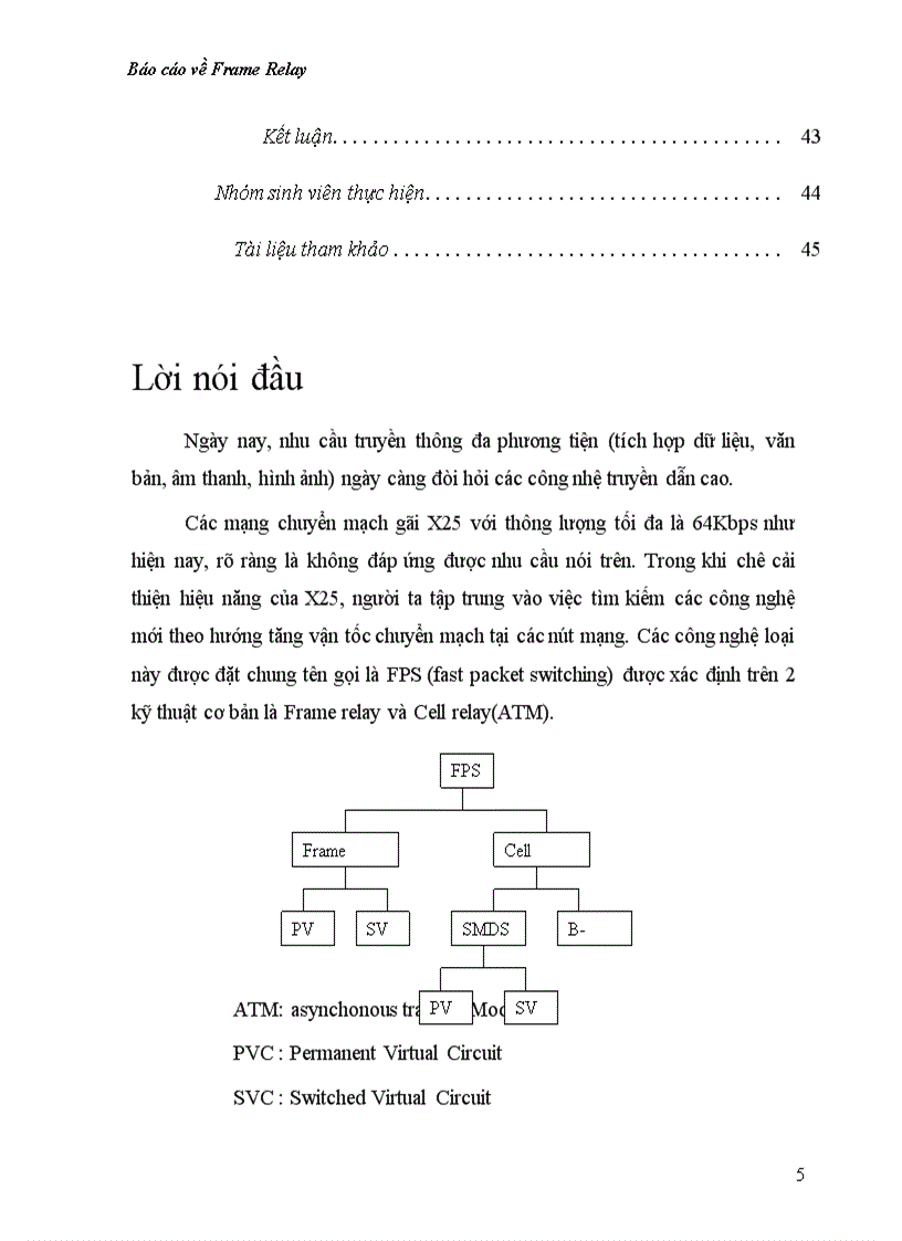 image for page Trình bày và báo cáo về dịch vụ dữ liệu Frame Relay