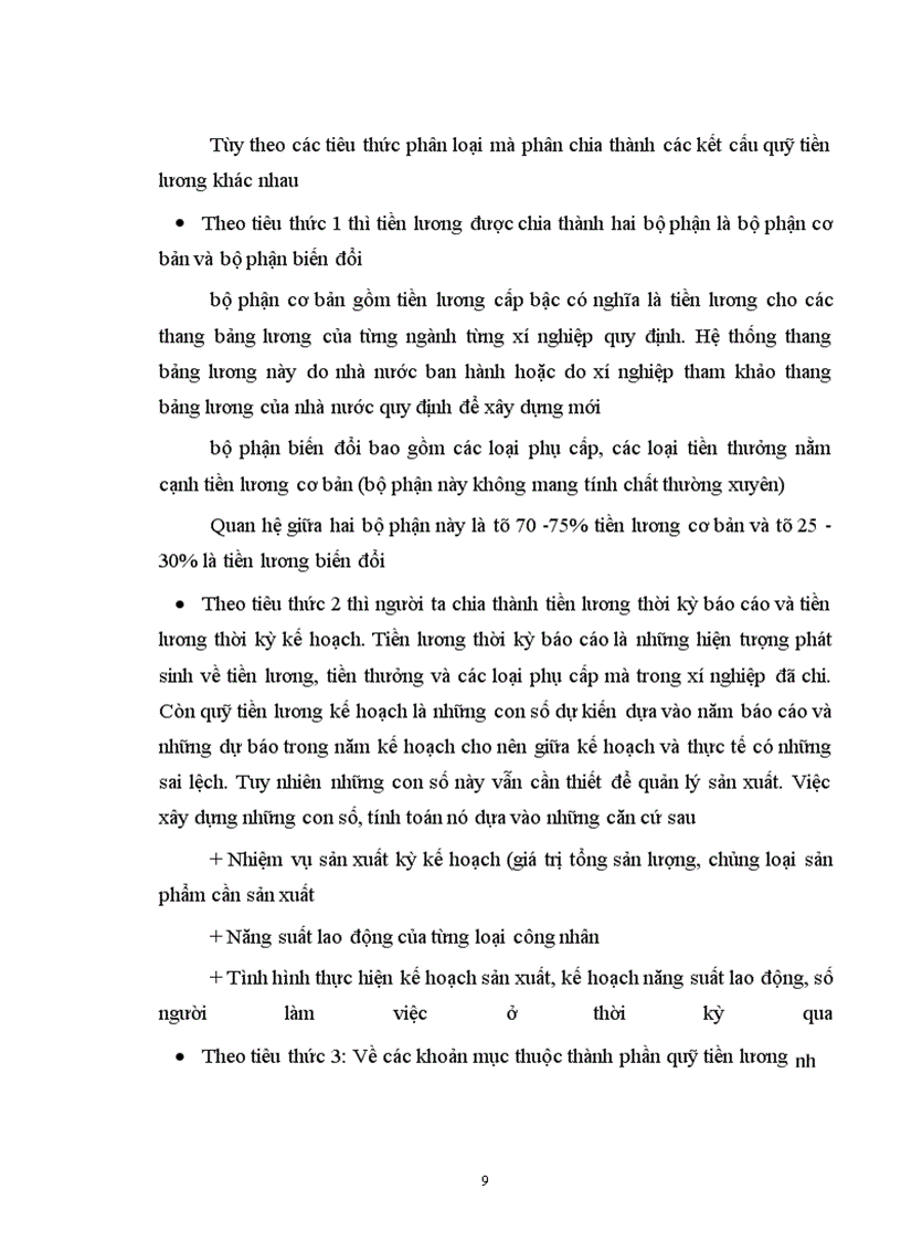 image for page Vấn đề xây dựng và quản lý quỹ tiền lương để đánh giá thực trạng và nêu ra một số kiến nghị góp phần hoàn thiện công tác này ở các doanh nghiệp Nhà nước.
