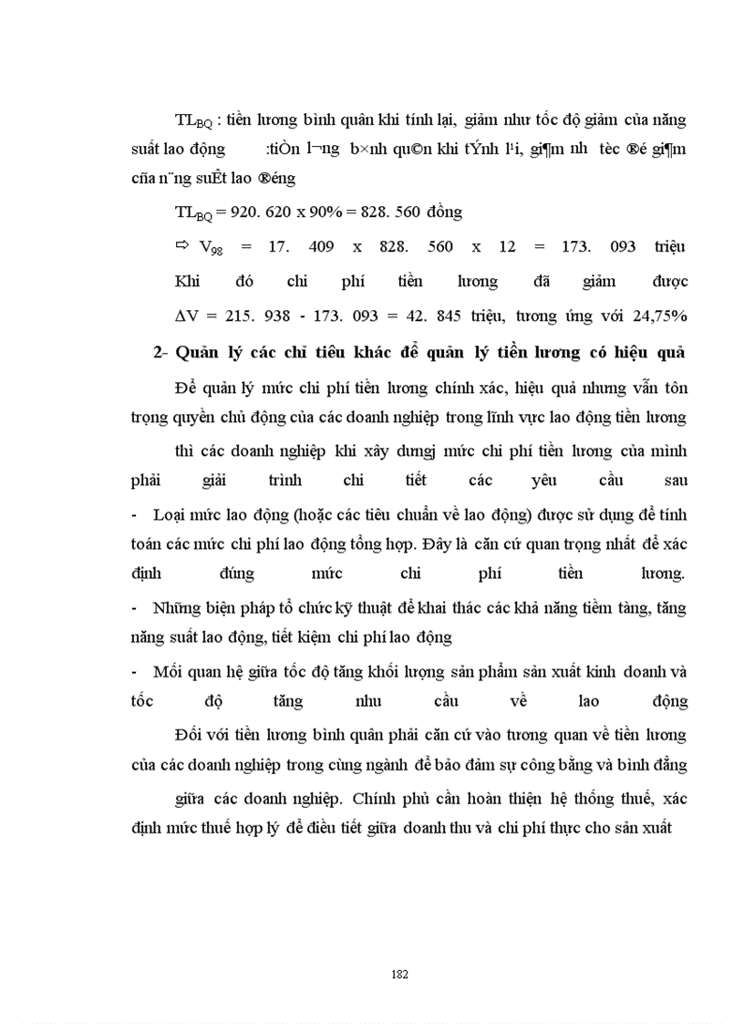 image for page Vấn đề xây dựng và quản lý quỹ tiền lương để đánh giá thực trạng và nêu ra một số kiến nghị góp phần hoàn thiện công tác này ở các doanh nghiệp Nhà nước.