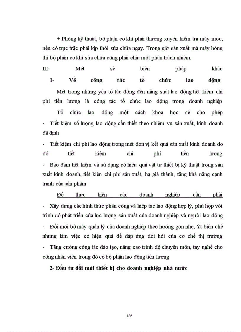 image for page Vấn đề xây dựng và quản lý quỹ tiền lương để đánh giá thực trạng và nêu ra một số kiến nghị góp phần hoàn thiện công tác này ở các doanh nghiệp Nhà nước.