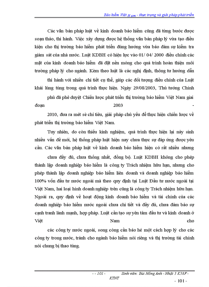 image for page Bảo hiểm Việt Nam - thực trạng và giải pháp phát triển