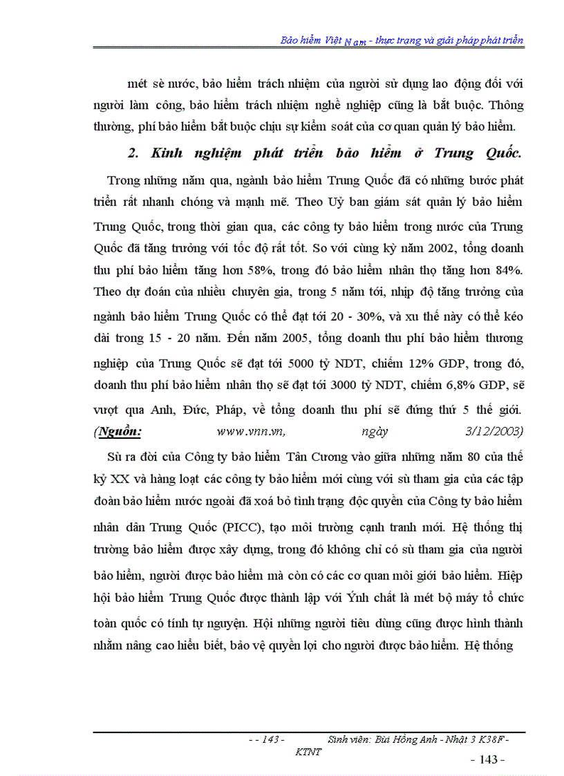 image for page Bảo hiểm Việt Nam - thực trạng và giải pháp phát triển