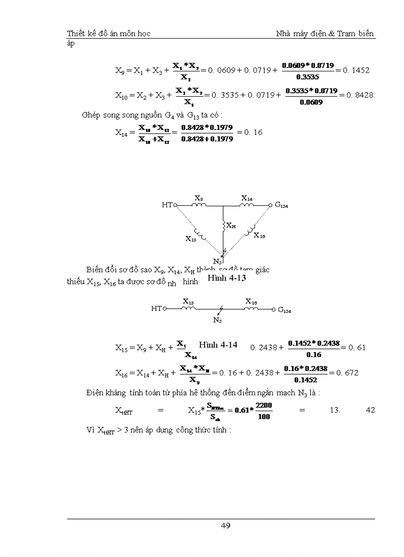 image for page Thiết kế môn học Nhà máy điện & Trạm biến áp