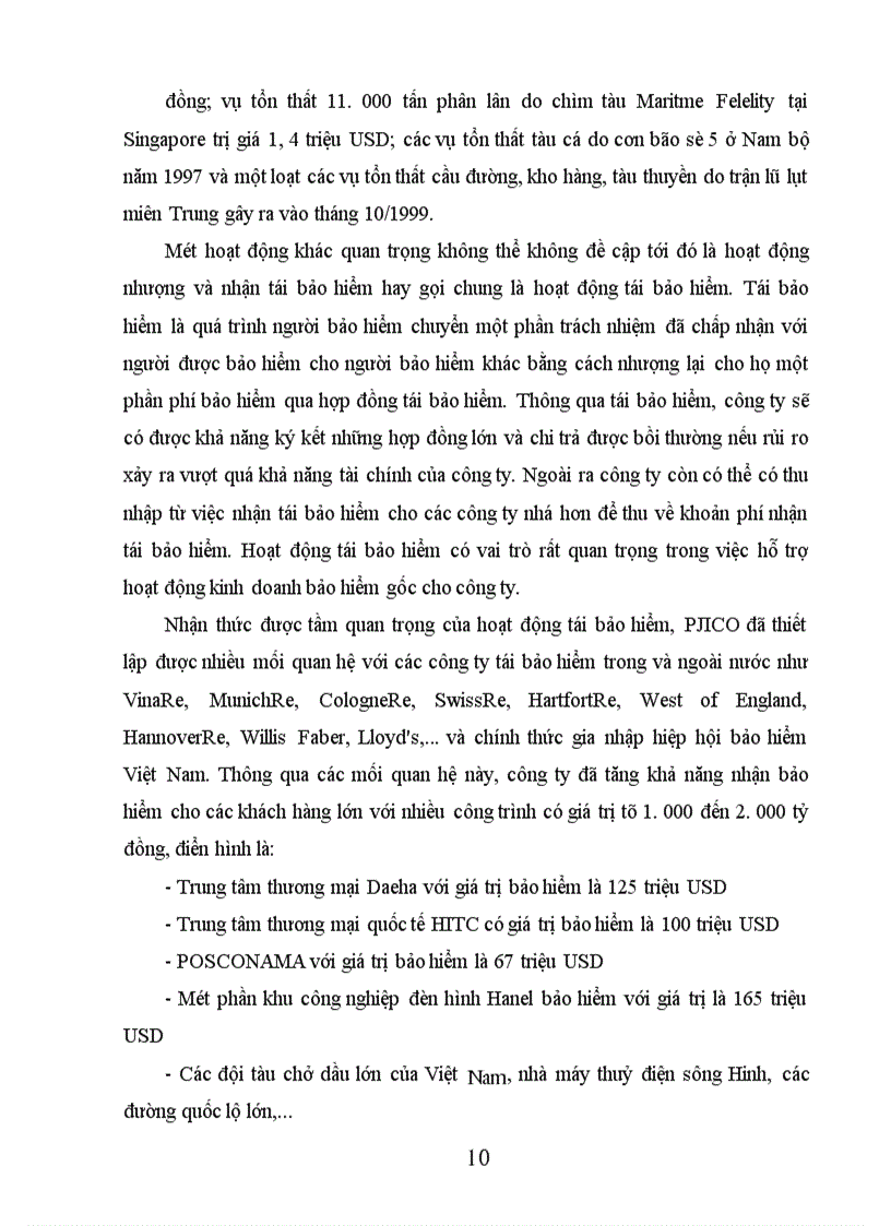 image for page Giới thiệu chung về công ty PJICO