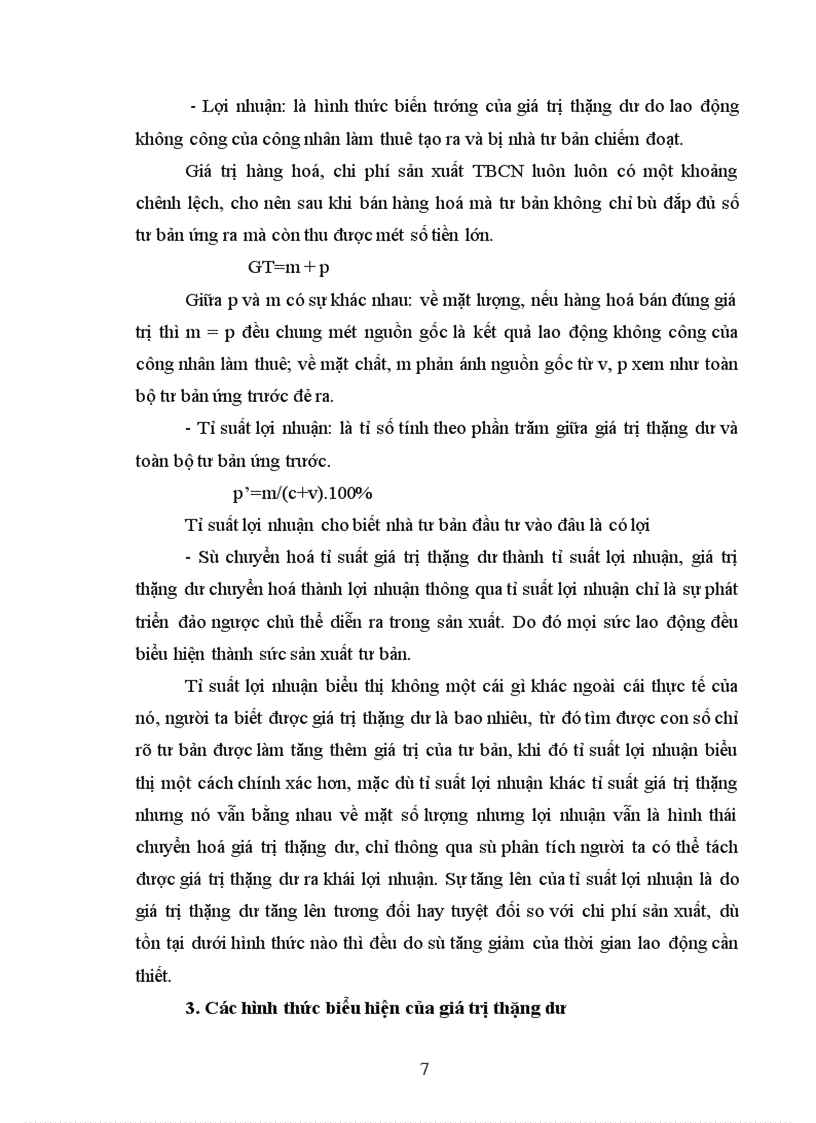 image for page Nguồn gốc và bản chất của lợi nhuận cũng như vai trò của nền kinh tế thị trường