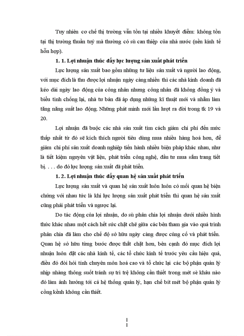 image for page Nguồn gốc và bản chất của lợi nhuận cũng như vai trò của nền kinh tế thị trường
