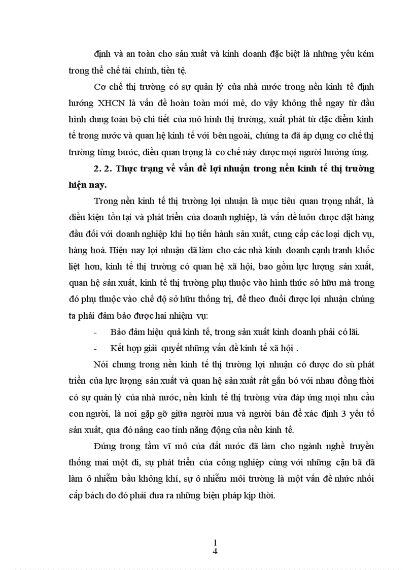 image for page Nguồn gốc và bản chất của lợi nhuận cũng như vai trò của nền kinh tế thị trường
