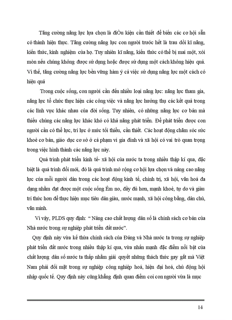 image for page Chất lượng dân số Việt Nam