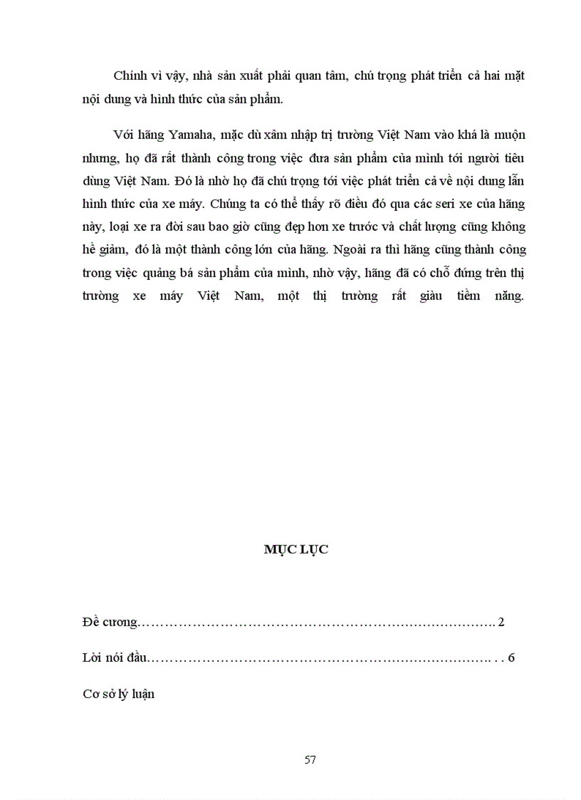 image for page Vận dụng phạm trù nội dung và hình thức áp dụng vào quá trình sản xuất kinh doanh trong việc phát triển xe máy trên thị trường việt nam