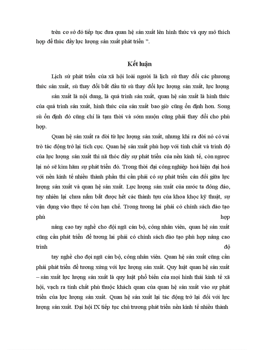 image for page Cơ sở lý luận cho việc phân tích mối quan hệ giữa lực lượng sản xuất và quan hệ sản xuất.