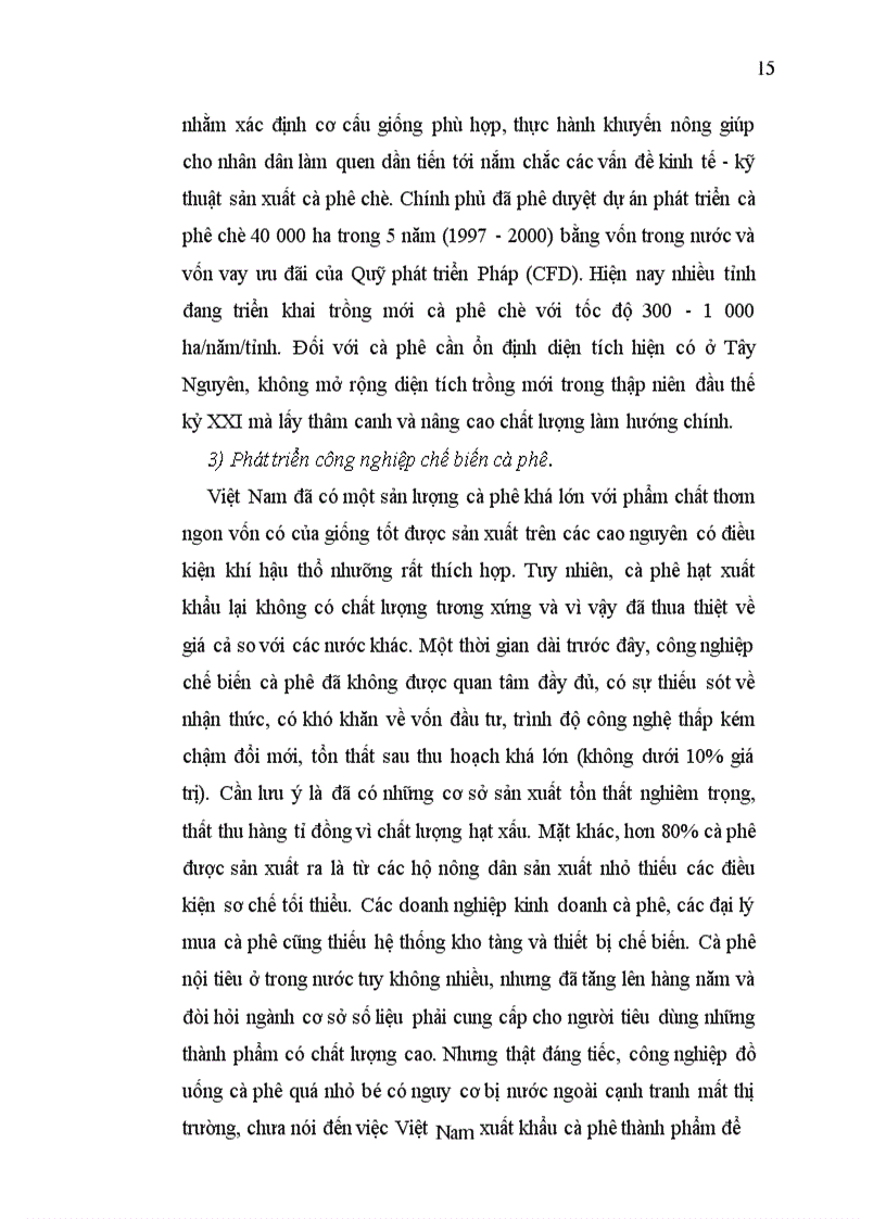 image for page Vận dụng cặp pham trù nguyên nhân- kết quả để phân tích thực trạng cà phê Việt Nam trên thị trường thế giới và môt số giải pháp đưa ra để tiếp tục phát triển