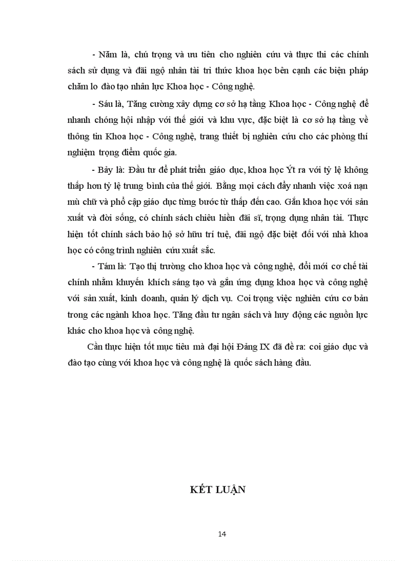 image for page Vai trò của tri thức khoa học trong công cuộc đổi mới của Việt Nam