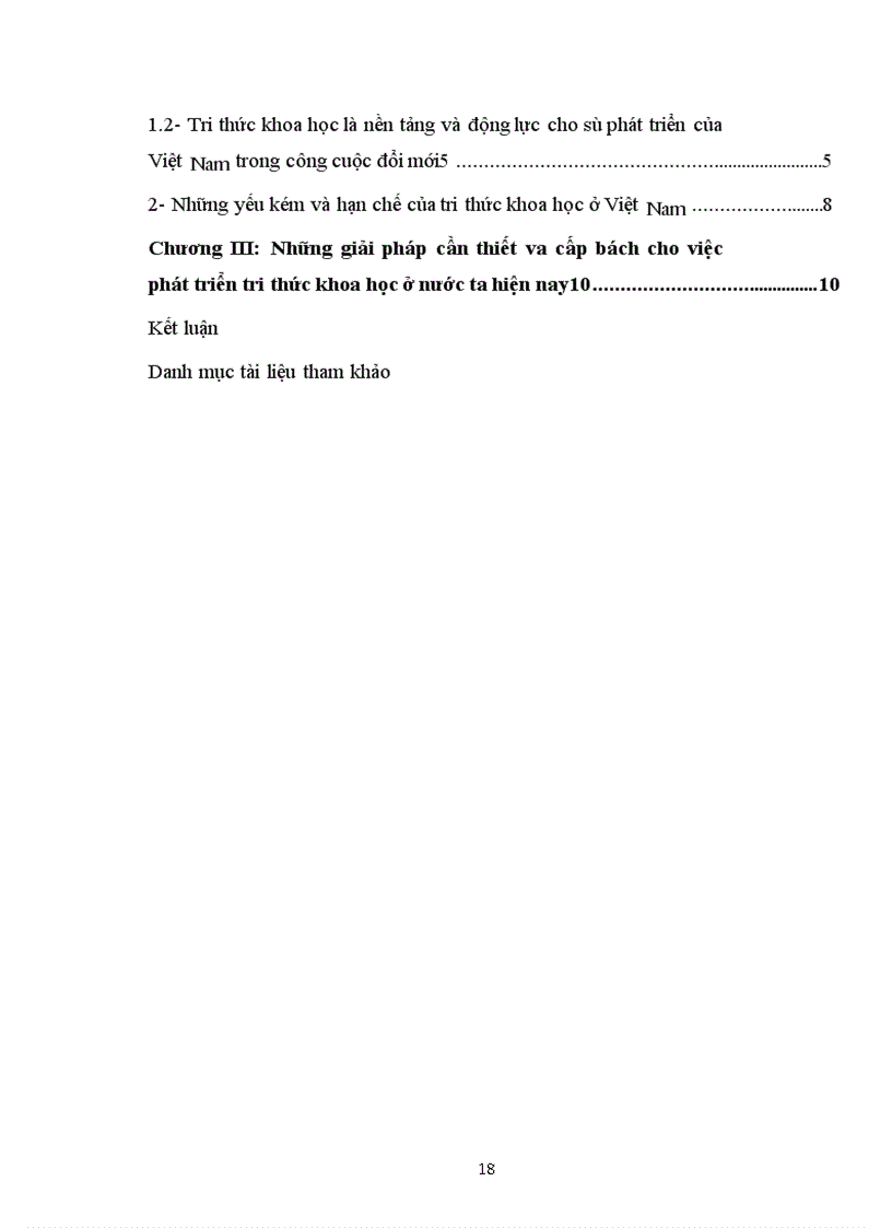 image for page Vai trò của tri thức khoa học trong công cuộc đổi mới của Việt Nam