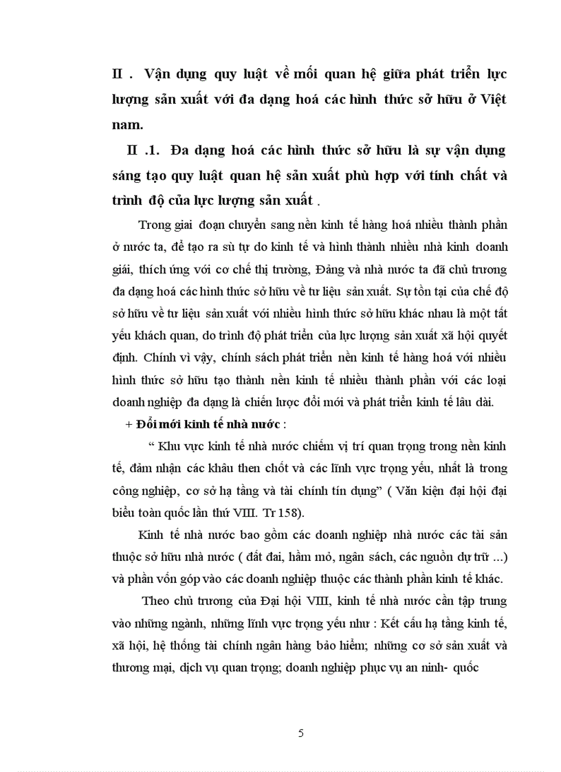 image for page Mối quan hệ biện chứng giữa phát triển lực lượng sản xuất với đa dạng hoá các hình thức sở hữu ở Việt nam
